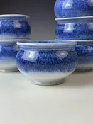 Belly Bowls in Grandma's Blue