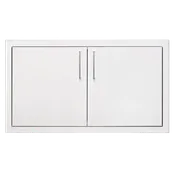 TrueFlame 33" Double Access Door Hidden Hinge — TF-DD-33-A