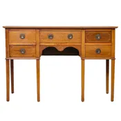 19th C. English Mahogany Side Serving Table