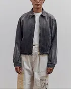 11.5Oz Blk X Blk Denim Hacksaw Drizzler Jacket Unisex, Pro