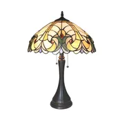 Chloe Amor Table Lamp-Beige