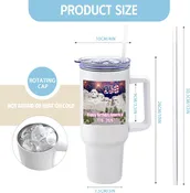 250th America birthday 40oz Travel Tumbler