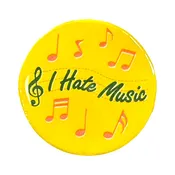 I Hate Music Button