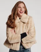 Babe Faux Fur Jacket - Natural