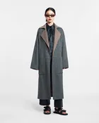 Alamo - Reversible robe coat - Reversible Check