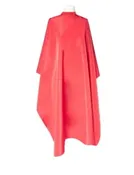 Durable XL Red Barber Salon Long Hair Cape - Hair Capes and Aprons Co