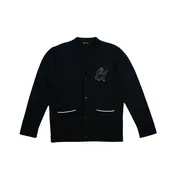 8x Varsity Knit Long Sleeve Button-Up Cardigan