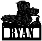DIY - 14" x 14" Swather Name Sign - J. Dub's Metalworks