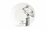 Connie Signature Pelican Decorative Ceramic Plate | Coastal Wall Art