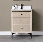 Fairmont Designs Bravo 24" Bathroom Vanity - Sand — J&D Whirlpool Kitchen & Bath Outlet