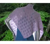 Jojoland Twin Leaf Shawl Pattern