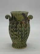 Vase in green — Speckled Dog Pottery