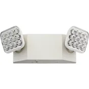 Eu2c Hardwired Led Emergency Light With Dual Lamp Heads