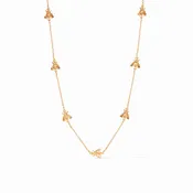 Bee Delicate Station Necklace - Gold - Julie Vos