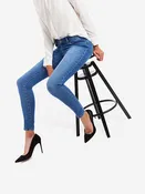 Beekman Mid Rise Skinny Jeans