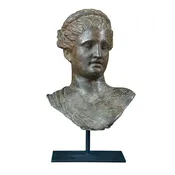 Bronze Bust of a Lady with New Custom Base