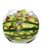 ORCHID BUBBLE BOWL