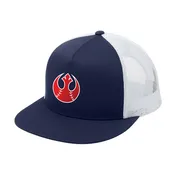 5 PANEL TRUCKER MESH CAP REBELS
