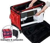 28 In Machine On Wheels Color Red - XL Wheels