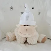 Baroque Cross Baby Cap