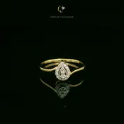 0.09ct Diamond Ring in 14K Yellow Gold
