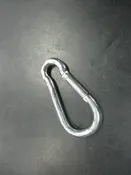 8mm Chrome Cable Hook Carabiner