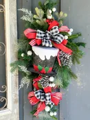Winter Top Hat Swag — Naturally Country | Norwalk, Ohio