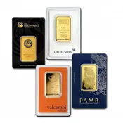 1 oz .9999 Gold Bar- Random Mint (In Assay)