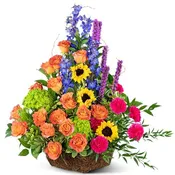 Colors of the Wind Sympathy Bouquet