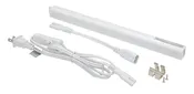 12 In. L White Plug-in Led Under Cabinet Light Strip 300 Lumens