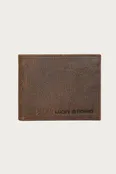 Double Stitched Leather Bifold Wallet