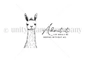 Admit It Llama {Itty Bitty}