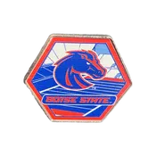 Boise State Broncos Aminco The Blue Pin (Blue/Orange)