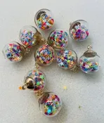 A Sprinkle of Every Color Star Bauble — Bead Soup
