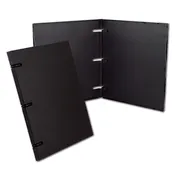 0.5 inch 3-Ring Binder Without Clear Overlay – Made in USA