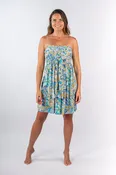 Coco Strapless Pleated Bodice Dress