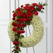 The FTD® Graceful Tribute™ Wreath   S44-4542