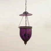 Antique Colorful Bell Jar Lanterns