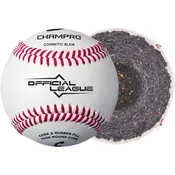 CHAMPRO CBB-200D Leather Cover Blemished Baseballs and Sackpack – 12 Balls and One Drawstring Backpack Included