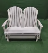 4 Foot Fanback Glider (Woodgrain Colors)