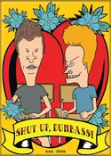 Beavis and Butt-Head Shut Up Dumbass Magnet