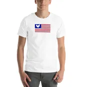 Carolina Coops® American Coop Flag T-Shirt (Red, White, & Blue)