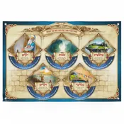 Chamish Chumshei Torah Poster - Elegant Torah Scroll Design for Sukkah