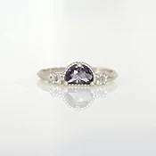 AETHER RING with Spinel + Moonstone | Sterling Silver | One of a Kind — TYTIN