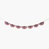 Americana Bunting Banner