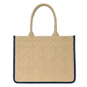 Florence Straw Book Tote