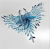 Blue Vortex — Helios Fused Glass Studio