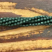 1-03-06B05 - Czech Fire Polish Beads, Saturated Metallic Martini, 3mm | Strand
