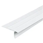 10 ft. White Vinyl Drip Edge
