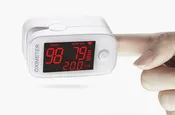 Fingertip Pulse Oximeter, Blood Oxygen Saturation Monitor (SpO2) with LED Display